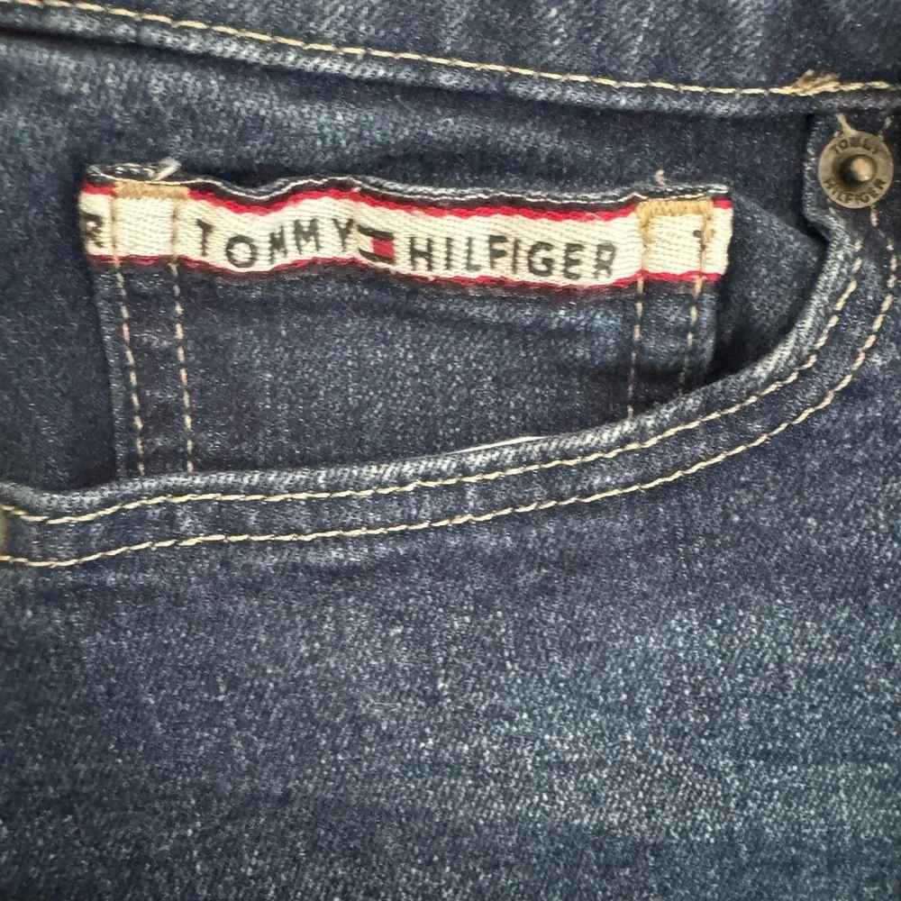 Tommy Hilfiger Denim Mini Skirt Size 8 - Picture 4 of 6